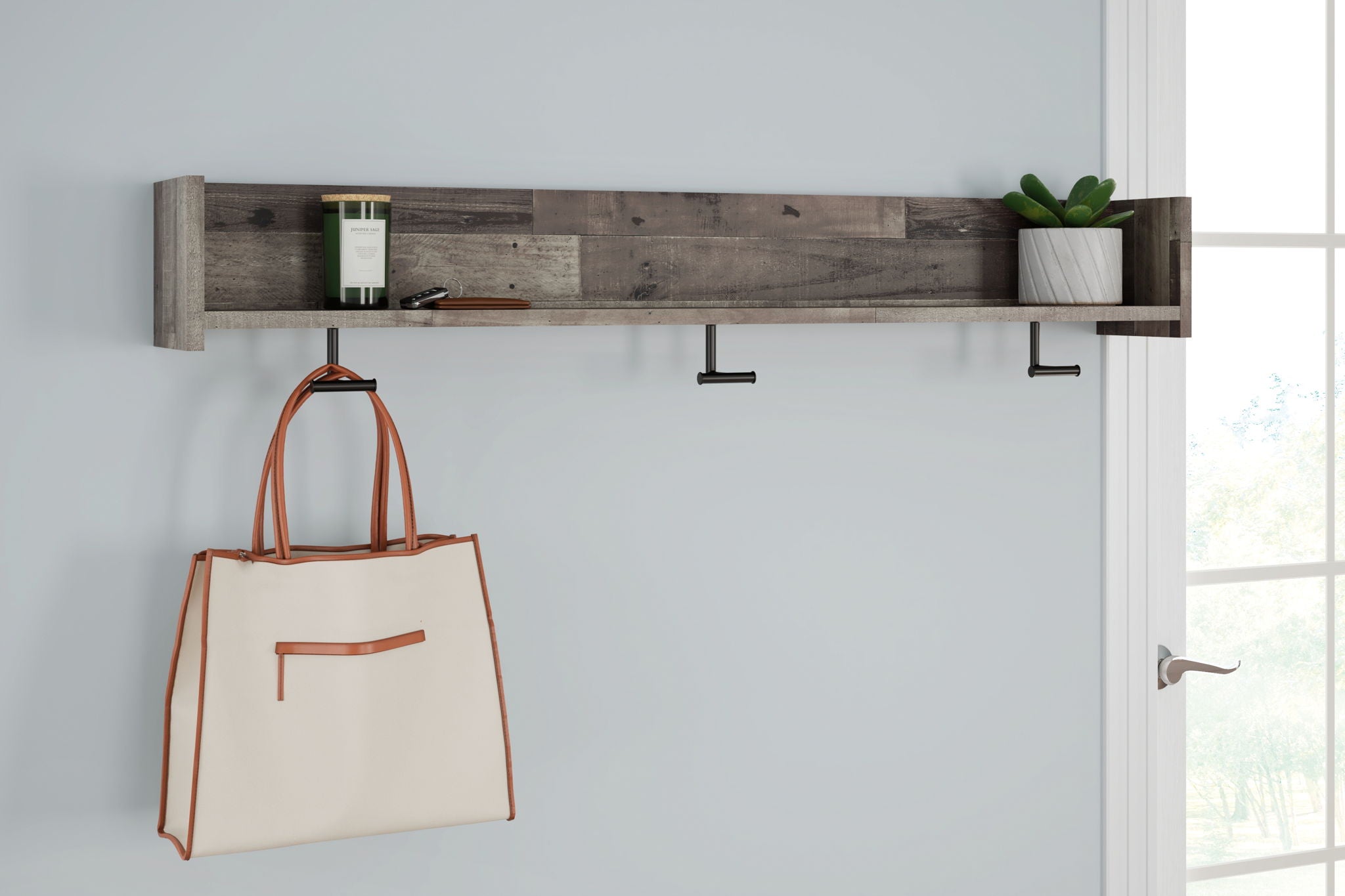 Neilsville - Wall Mounted Coat Rack - Urban Living Furniture (Los Angeles, CA)