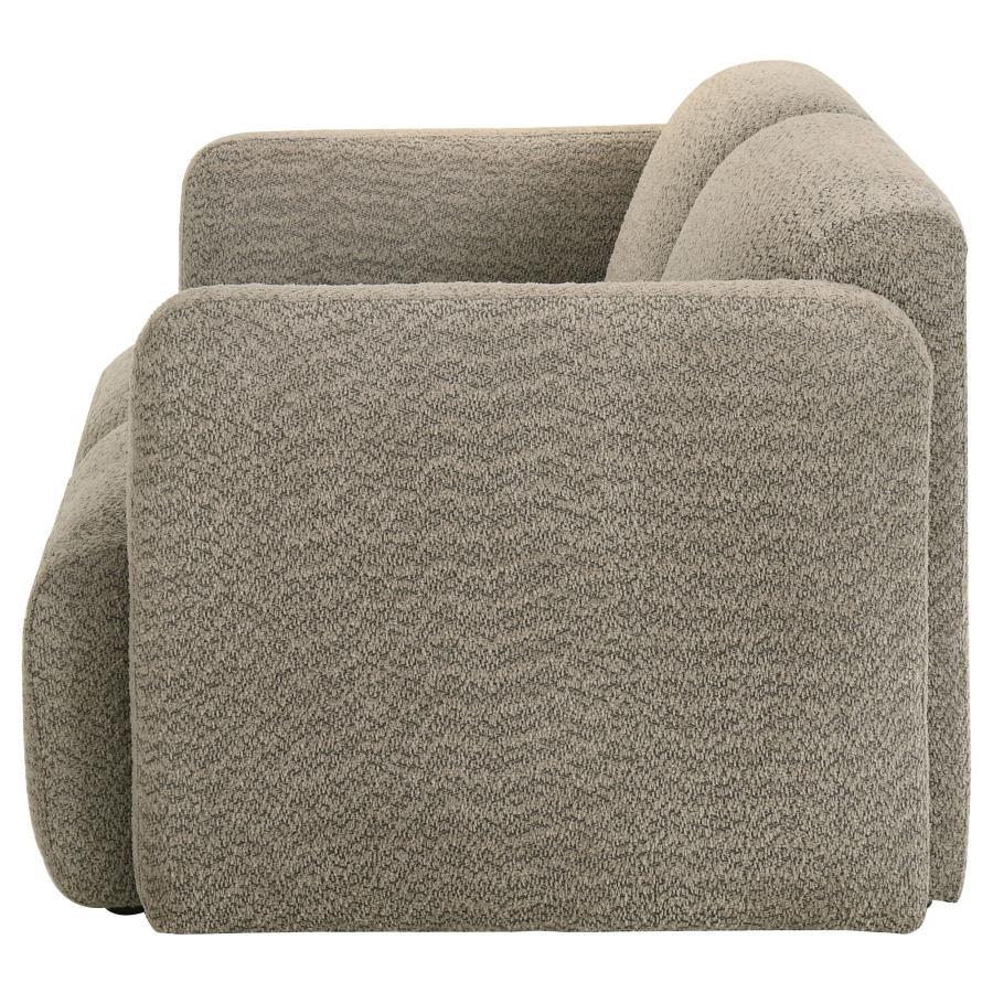 Dorset - Fabric Upholstered Round Track Arm Loveseat - Urban Living Furniture (Los Angeles, CA)
