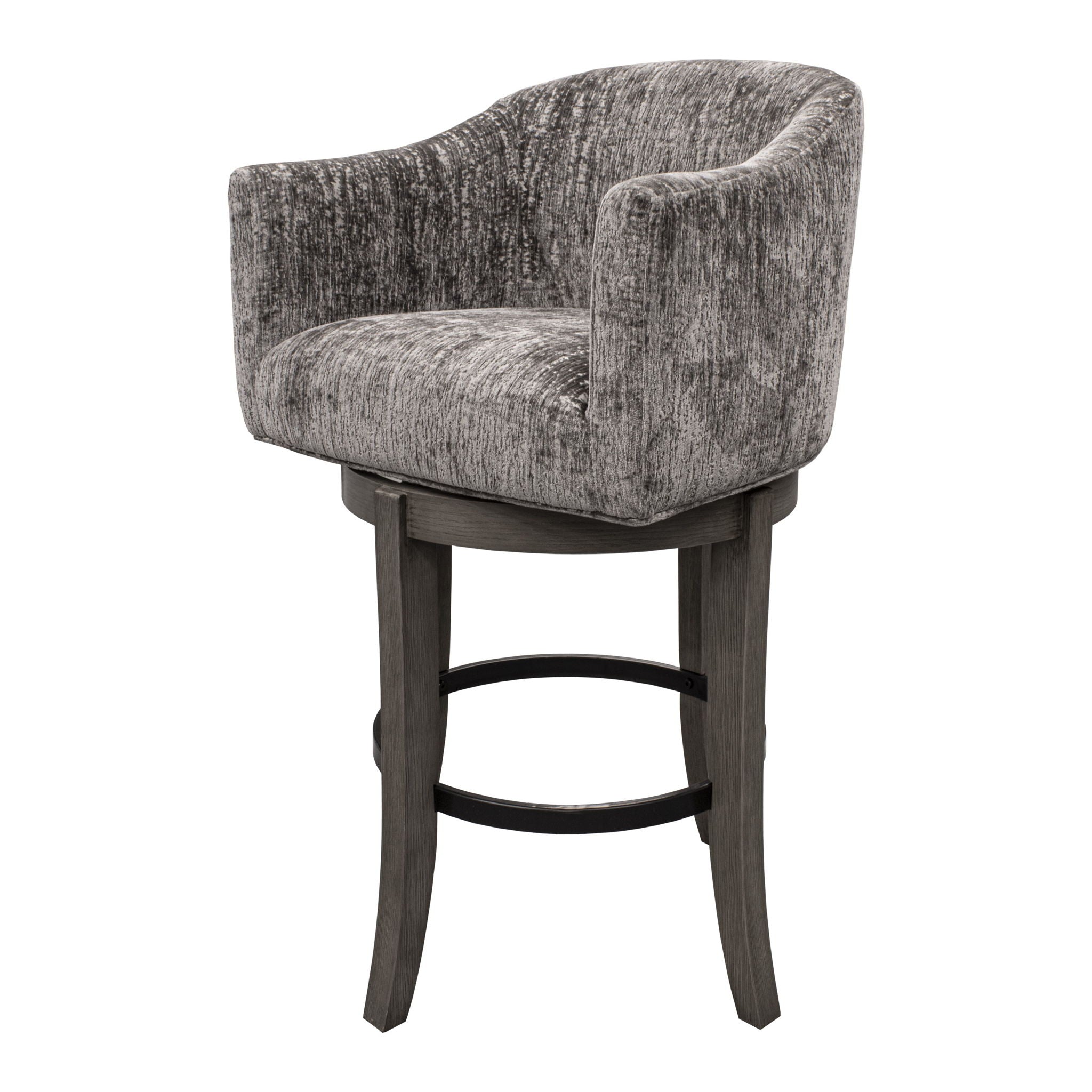 Pure Modern Dining - Upholstered Swivel Barstool - Moonstone - Urban Living Furniture (Los Angeles, CA)