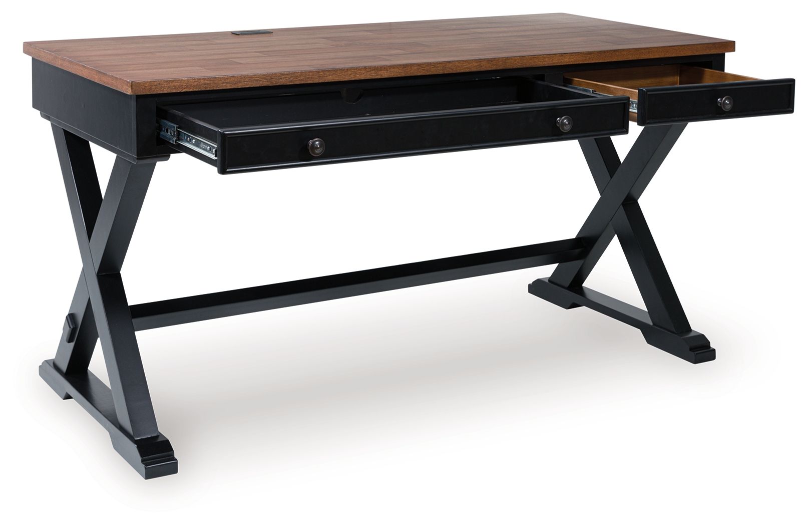 Wildenauer - Brown / Black - Home Office Desk - Urban Living Furniture (Los Angeles, CA)