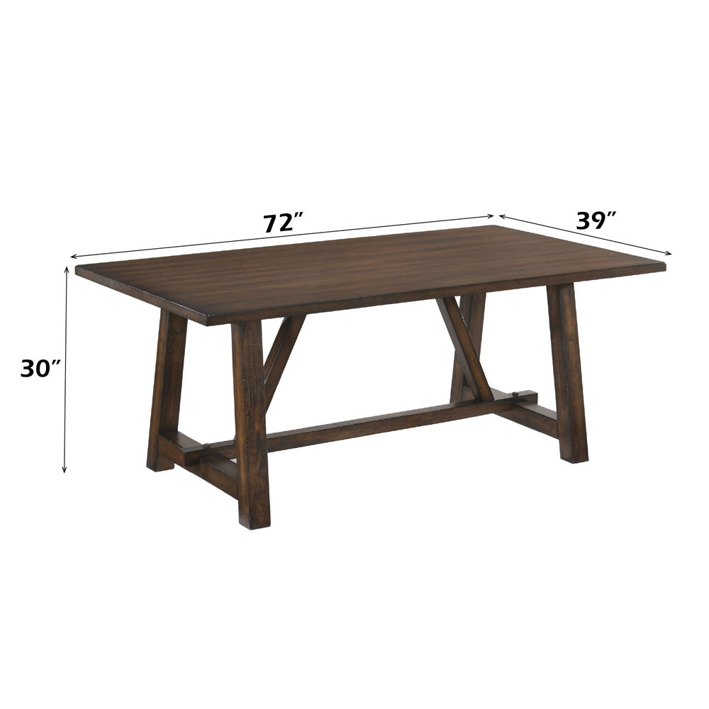 Kaelyn - Dining Table - Dark Oak - Urban Living Furniture (Los Angeles, CA)