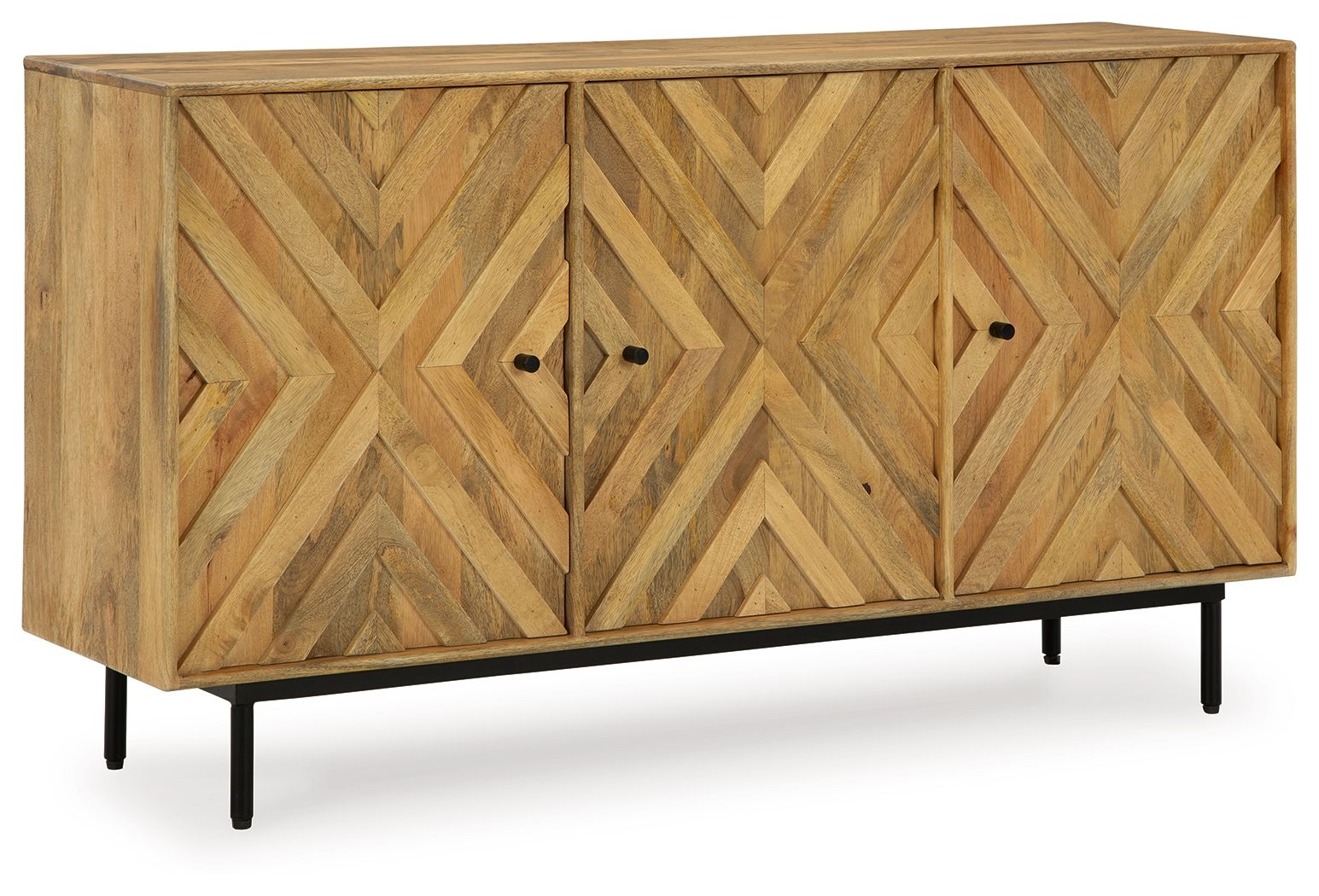Cadewick - Natural - Accent Cabinet - Urban Living Furniture (Los Angeles, CA)