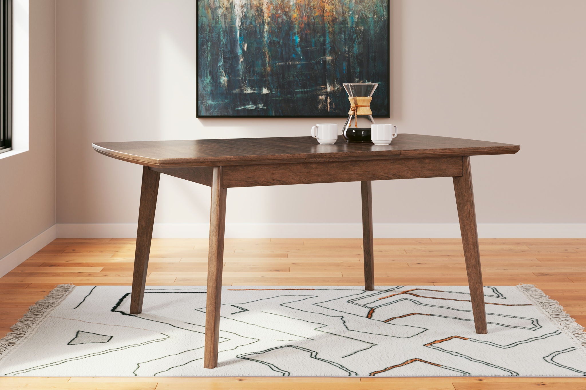 Lyncott - Butterfly Extension Table Set - Urban Living Furniture (Los Angeles, CA)
