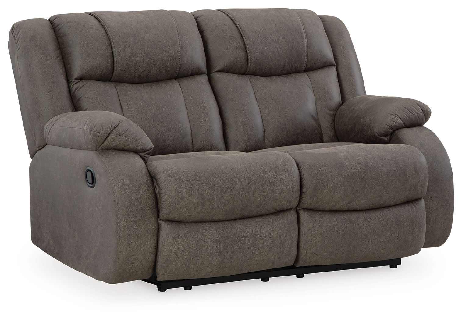 First Base - Gunmetal - Reclining Loveseat - Urban Living Furniture (Los Angeles, CA)