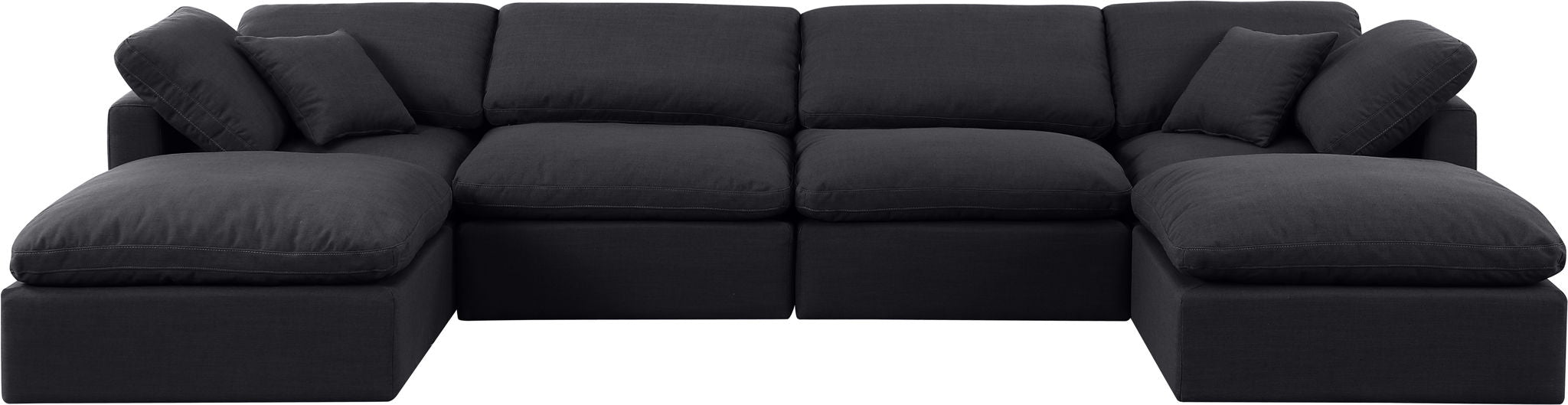 Indulge - Linen 6 Piece Modular Double Chaise Sectional - Urban Living Furniture (Los Angeles, CA)