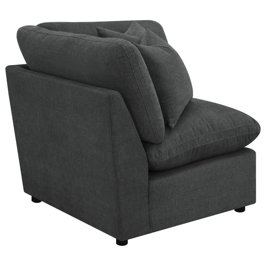 Collins - Modular Corner Chair - Dark Gray - Urban Living Furniture (Los Angeles, CA)