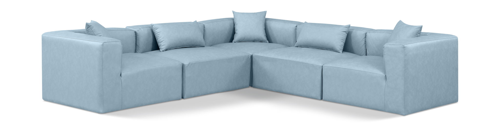 Cube - 5 Piece Modular Corner Sectional - Urban Living Furniture (Los Angeles, CA)