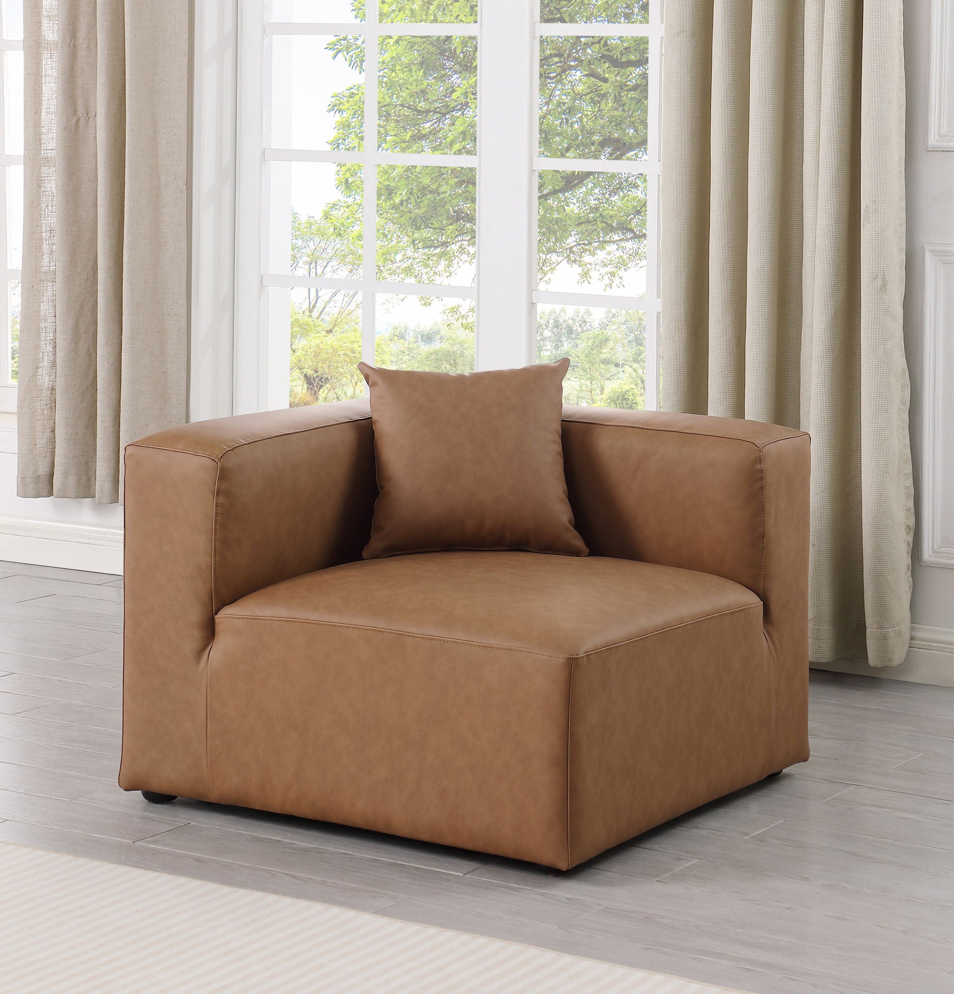Cube - Corner Chair - Urban Living Furniture (Los Angeles, CA)