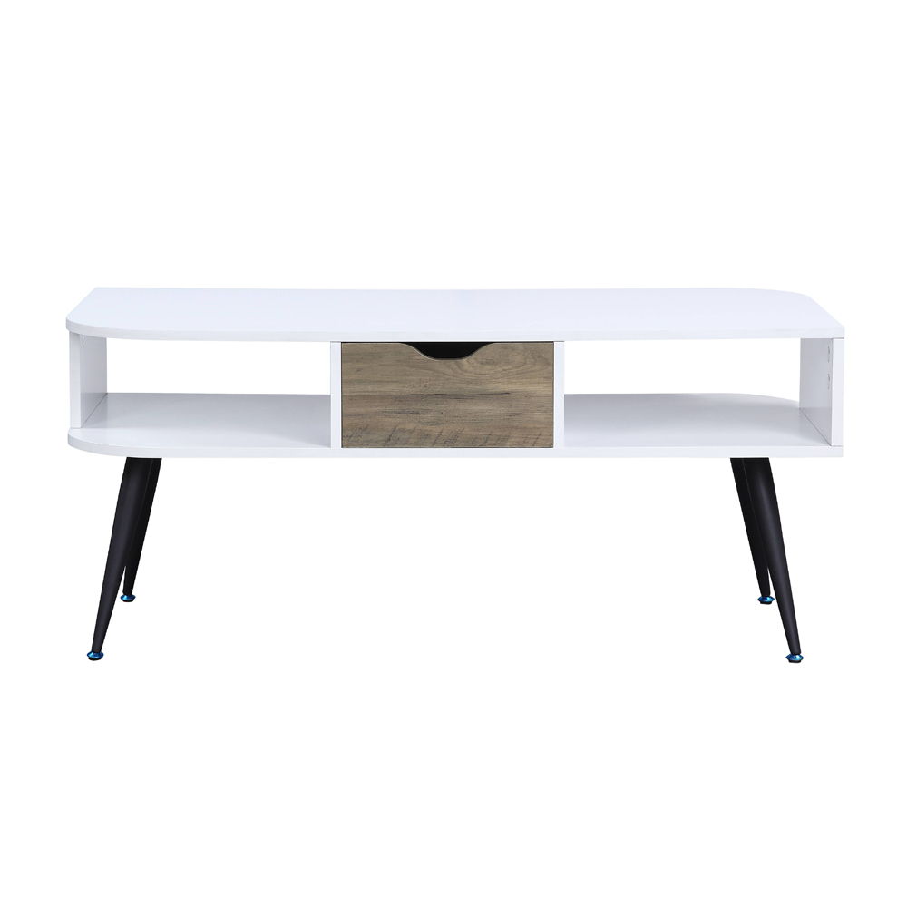 Halima - Coffee Table - White & Black - Urban Living Furniture (Los Angeles, CA)