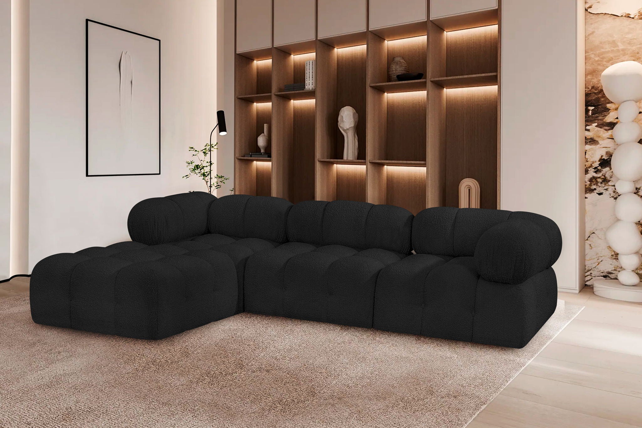 Ames - 4 Piece Fabric Modular Sectional - Urban Living Furniture (Los Angeles, CA)