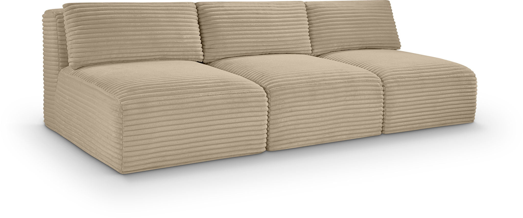 Shaggy - Fabric 3 Seat Modular Armless Sofa - Urban Living Furniture (Los Angeles, CA)