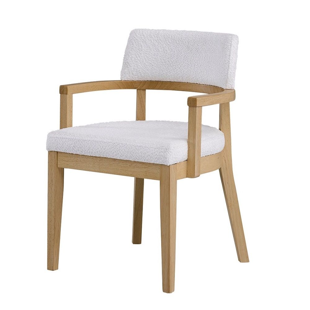 Kasem - Arm Chair (Set of 2) - Gorge Fabric & Oak - Urban Living Furniture (Los Angeles, CA)