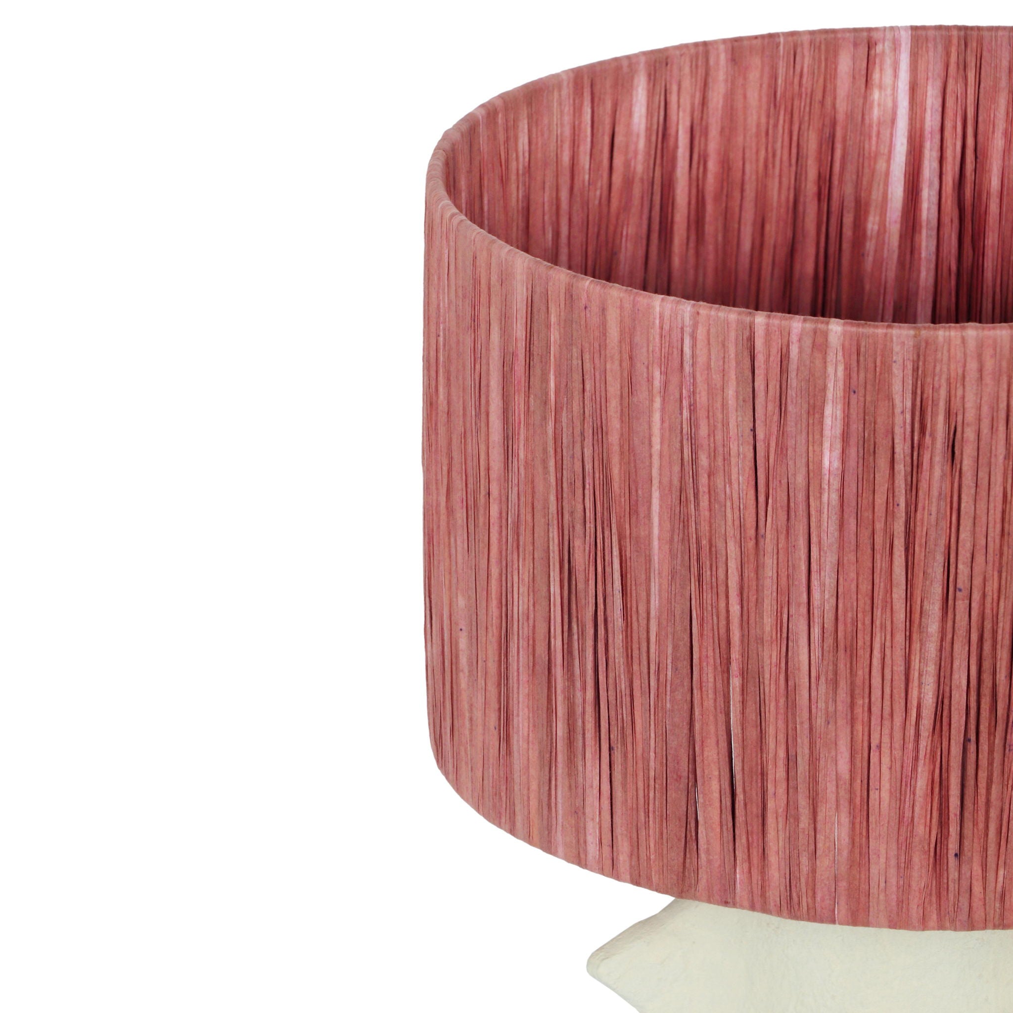 Wild Thing - Papier Mache Table Lamp - Beige