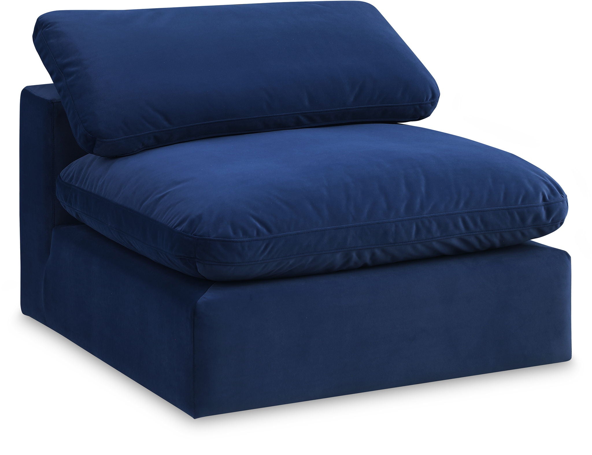 Comfy - Velvet Armless Chair - Urban Living Furniture (Los Angeles, CA)