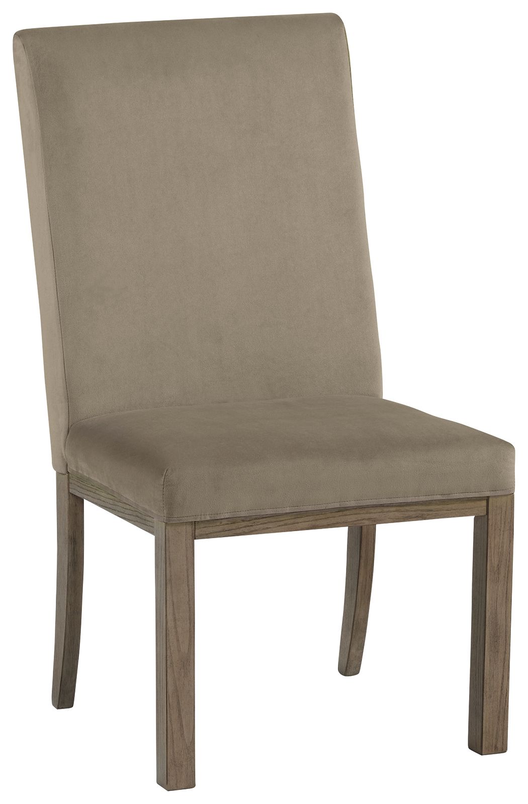 Chrestner - Gray / Brown - Dining UPH Side Chair (Set of 2) - Urban Living Furniture (Los Angeles, CA)