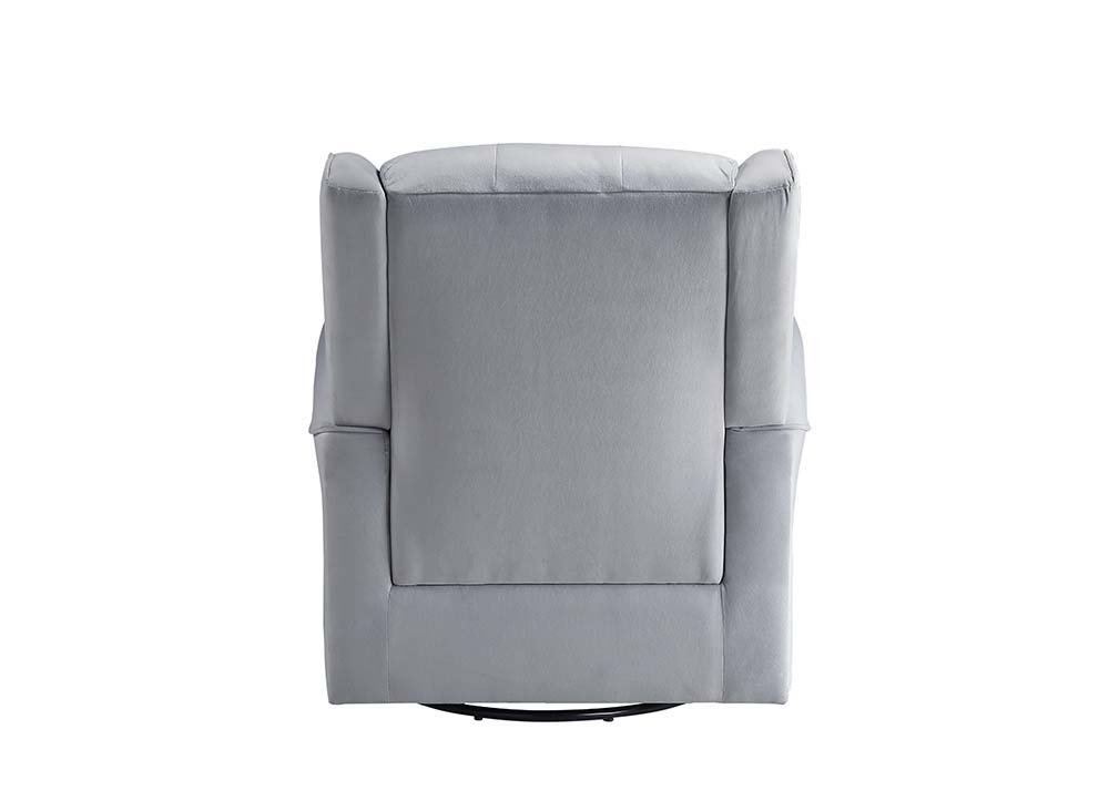 Zeger - Swivel Chair With Glider - Gray Fabric - Urban Living Furniture (Los Angeles, CA)