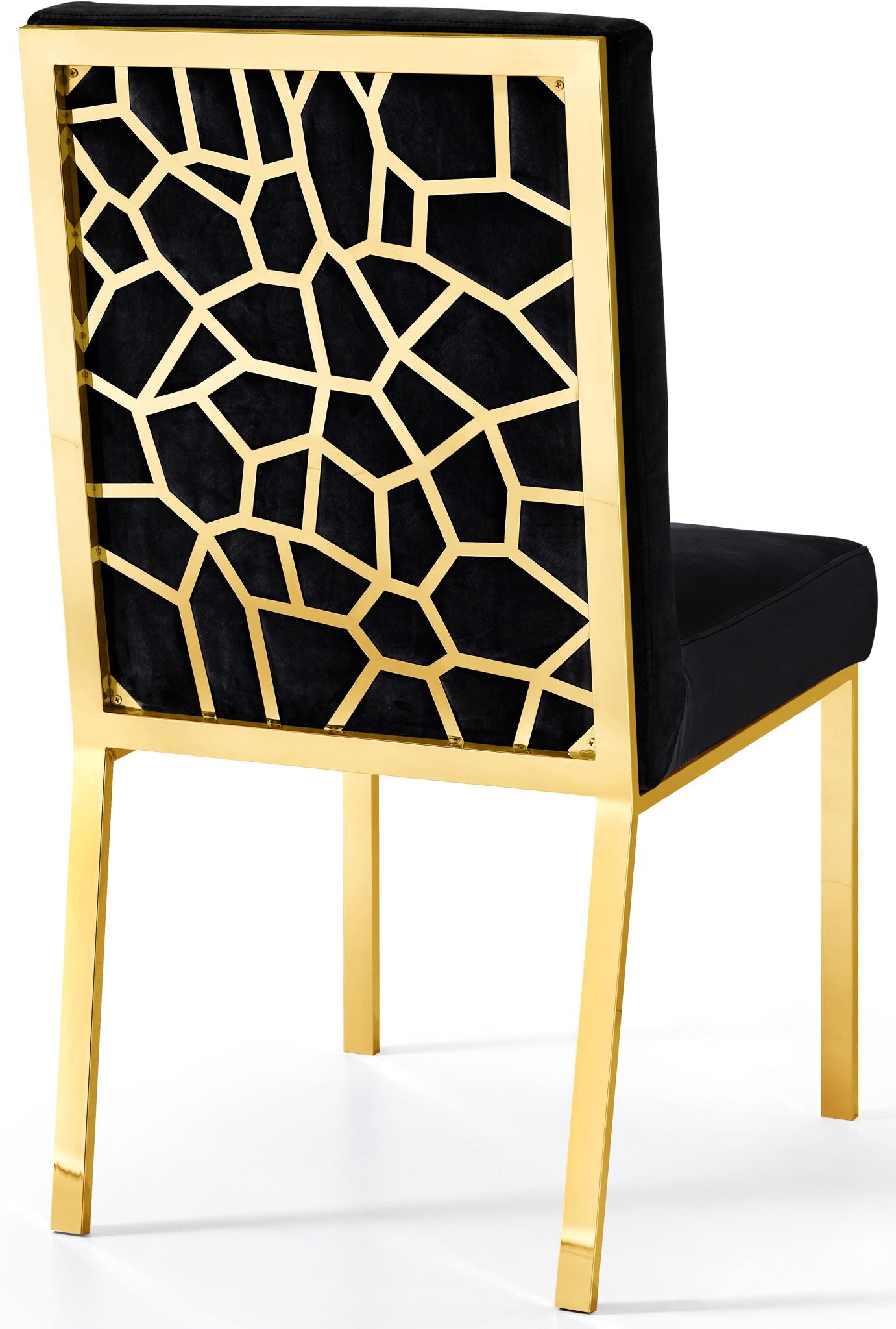 Opal - Dining Chair with Gold Legs (Set of 2) - Urban Living Furniture (Los Angeles, CA)