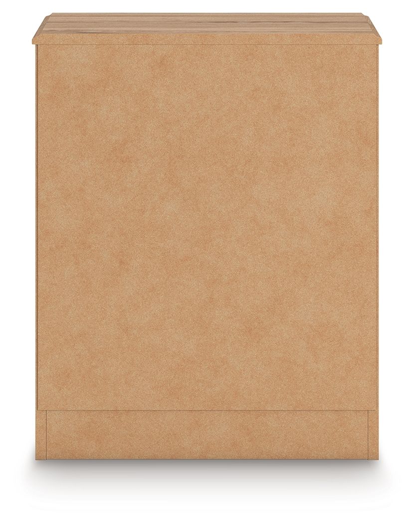 Aleaport - Warm Brown - One Drawer Night Stand - Urban Living Furniture (Los Angeles, CA)