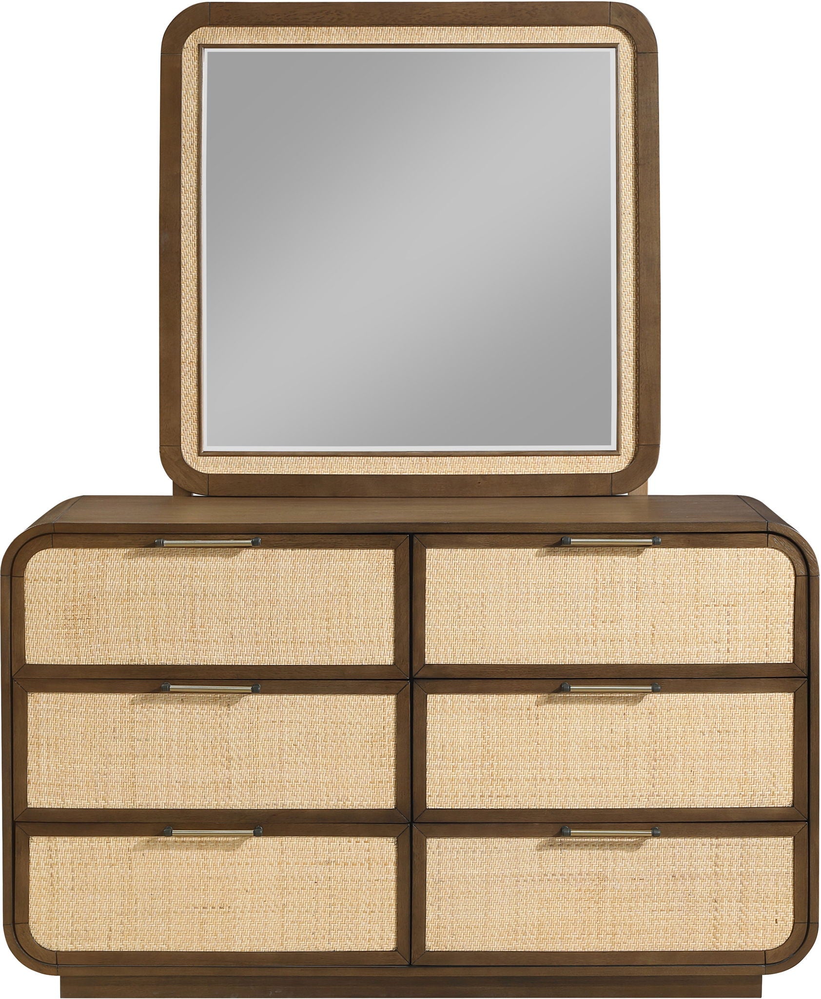 Windsor - Solid Wood Mirror - Brown