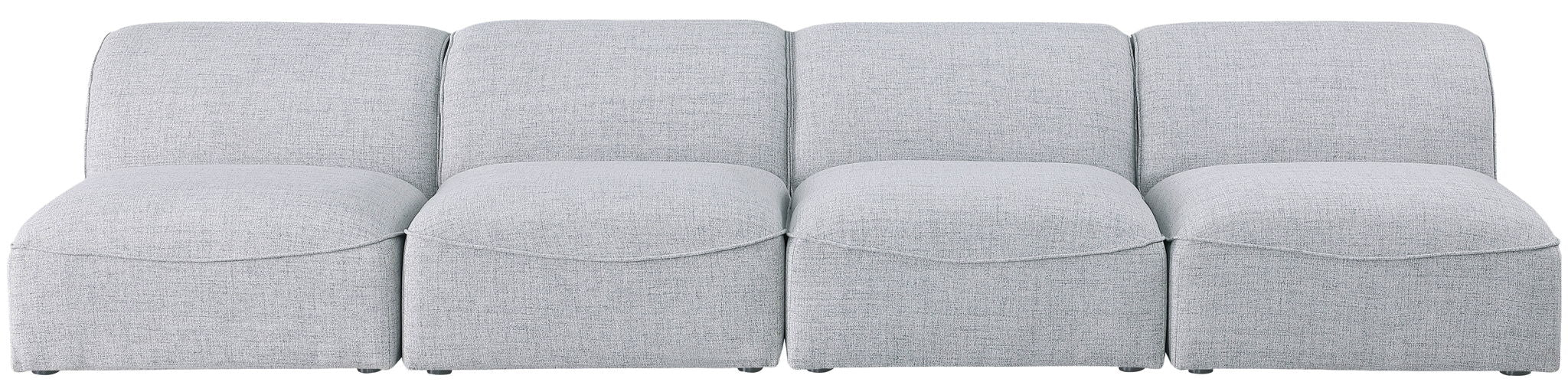 Miramar - 4 Seat Armless Modular Sofa - Urban Living Furniture (Los Angeles, CA)