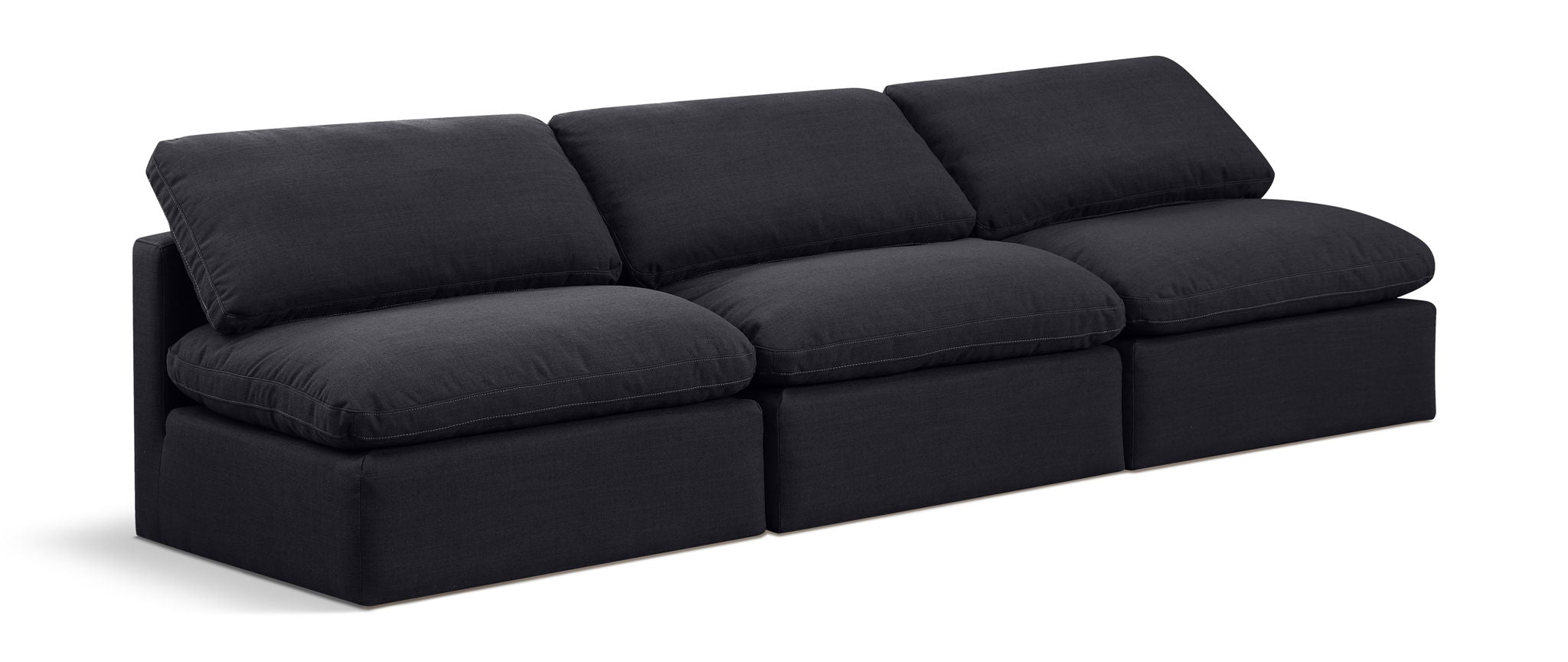 Indulge - Linen 3 Seat Modular Armless Sofa - Urban Living Furniture (Los Angeles, CA)