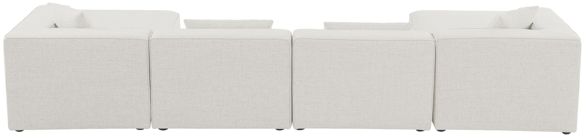 Cube - Linen 6 Piece Modular Double Chaise Sectional - Urban Living Furniture (Los Angeles, CA)