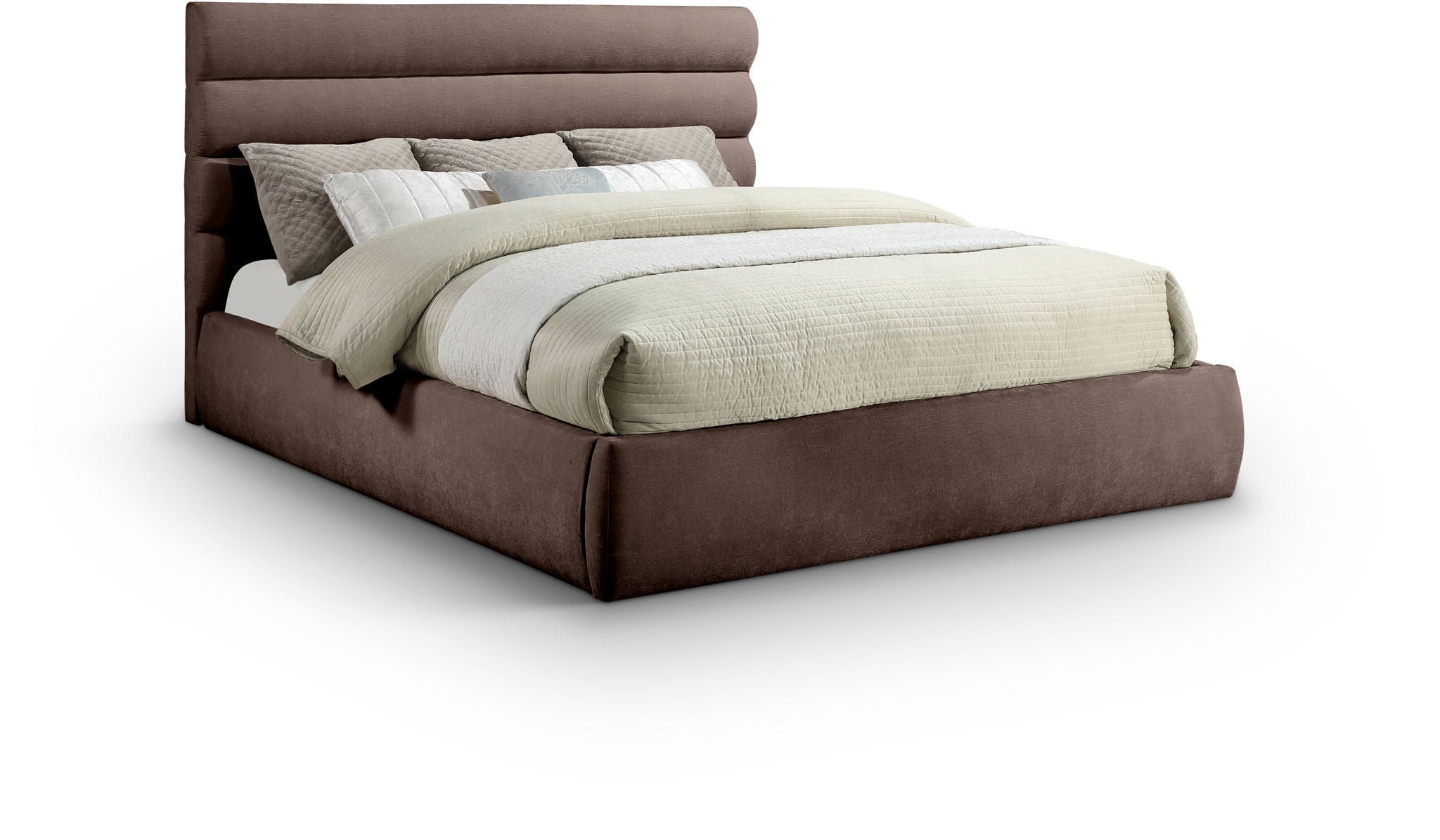 Adam - Chenille Fabric Bed With 52" Headboard - Urban Living Furniture (Los Angeles, CA)