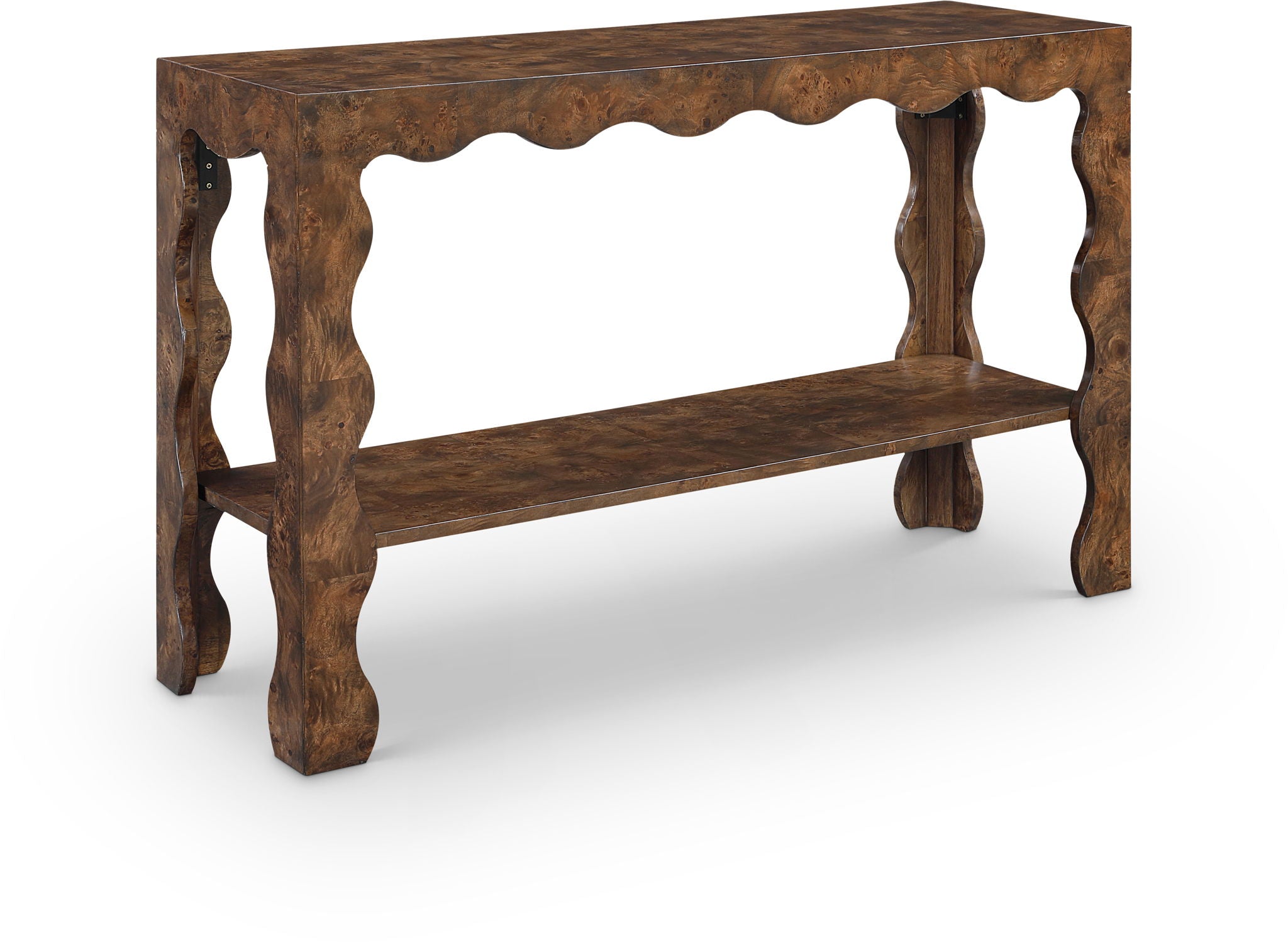 Vassa - Burl Veneer Console Table - Urban Living Furniture (Los Angeles, CA)