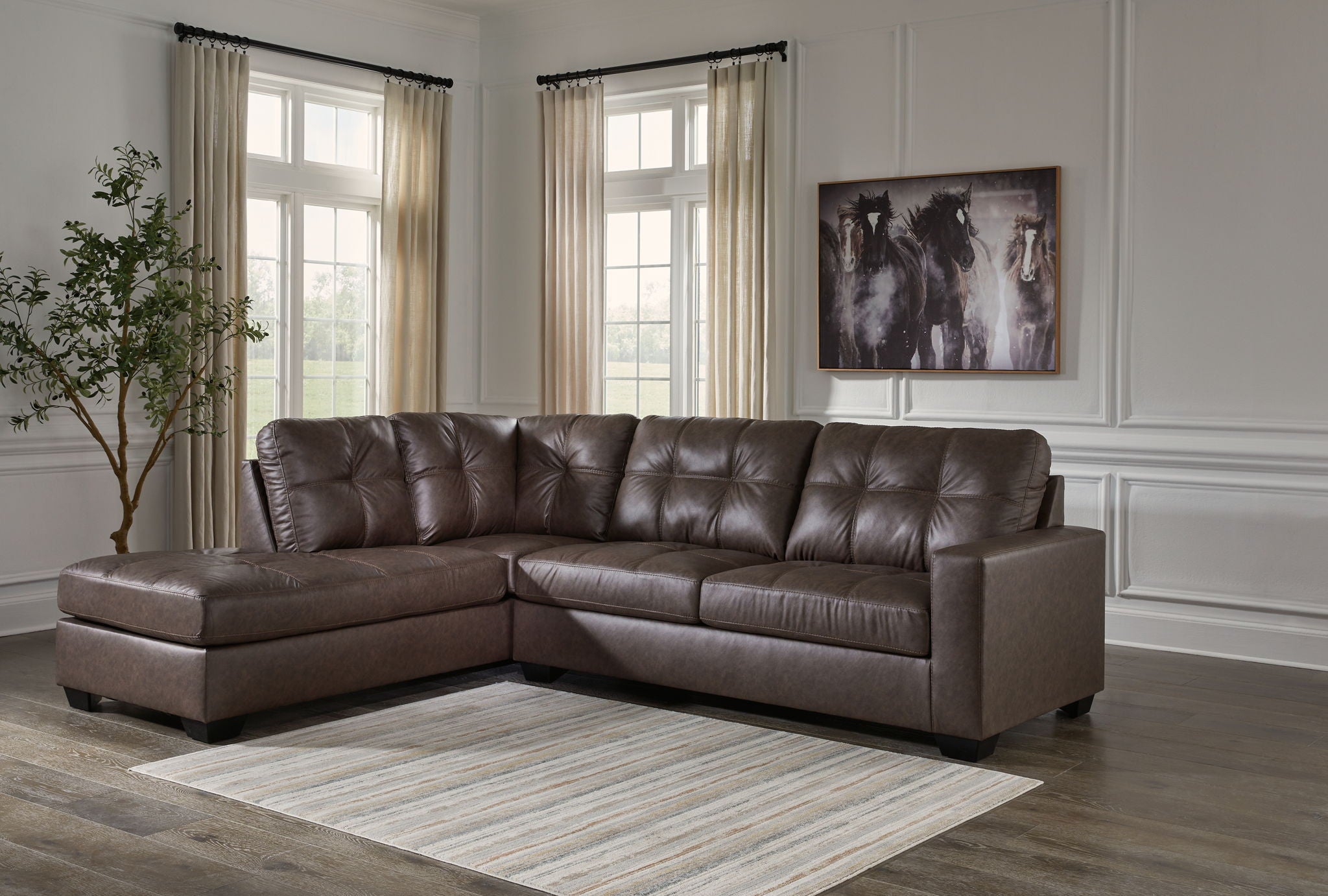 Barlin Mills - Sectional - Urban Living Furniture (Los Angeles, CA)