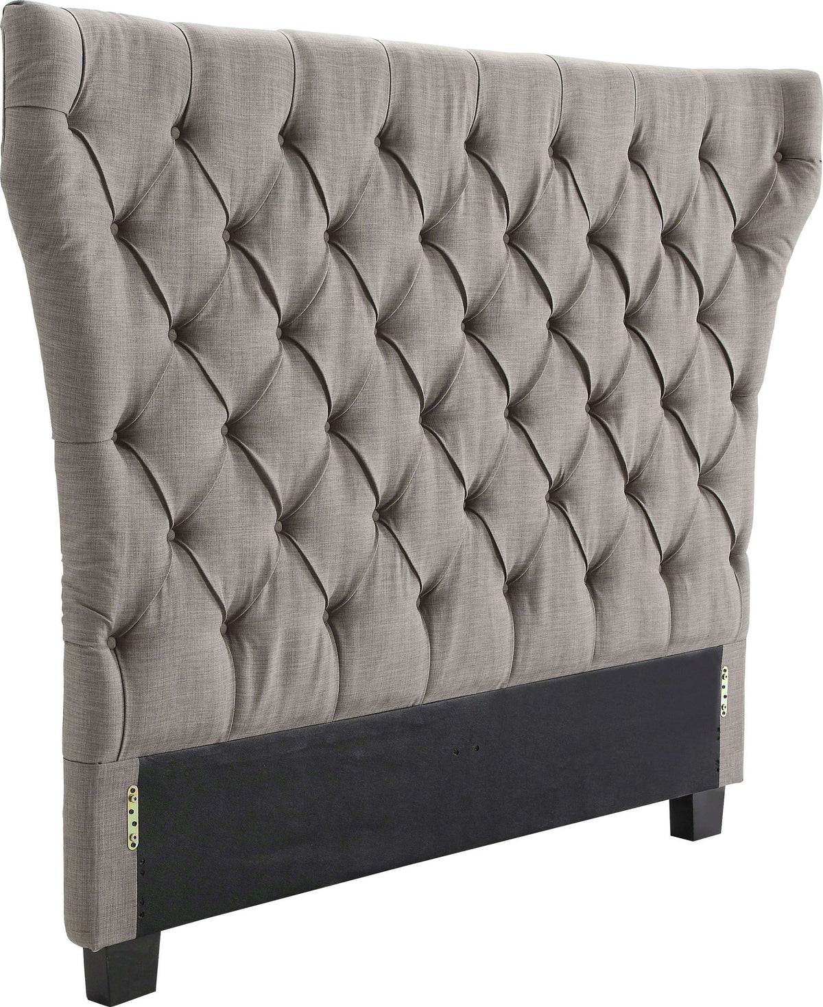 Geneva Melina - California King Tufted Upholstered Headboard - Dolphin Linen