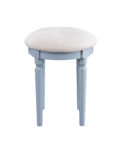 Rabila - Vanity Set - Cream Fabric & Gray - Urban Living Furniture (Los Angeles, CA)