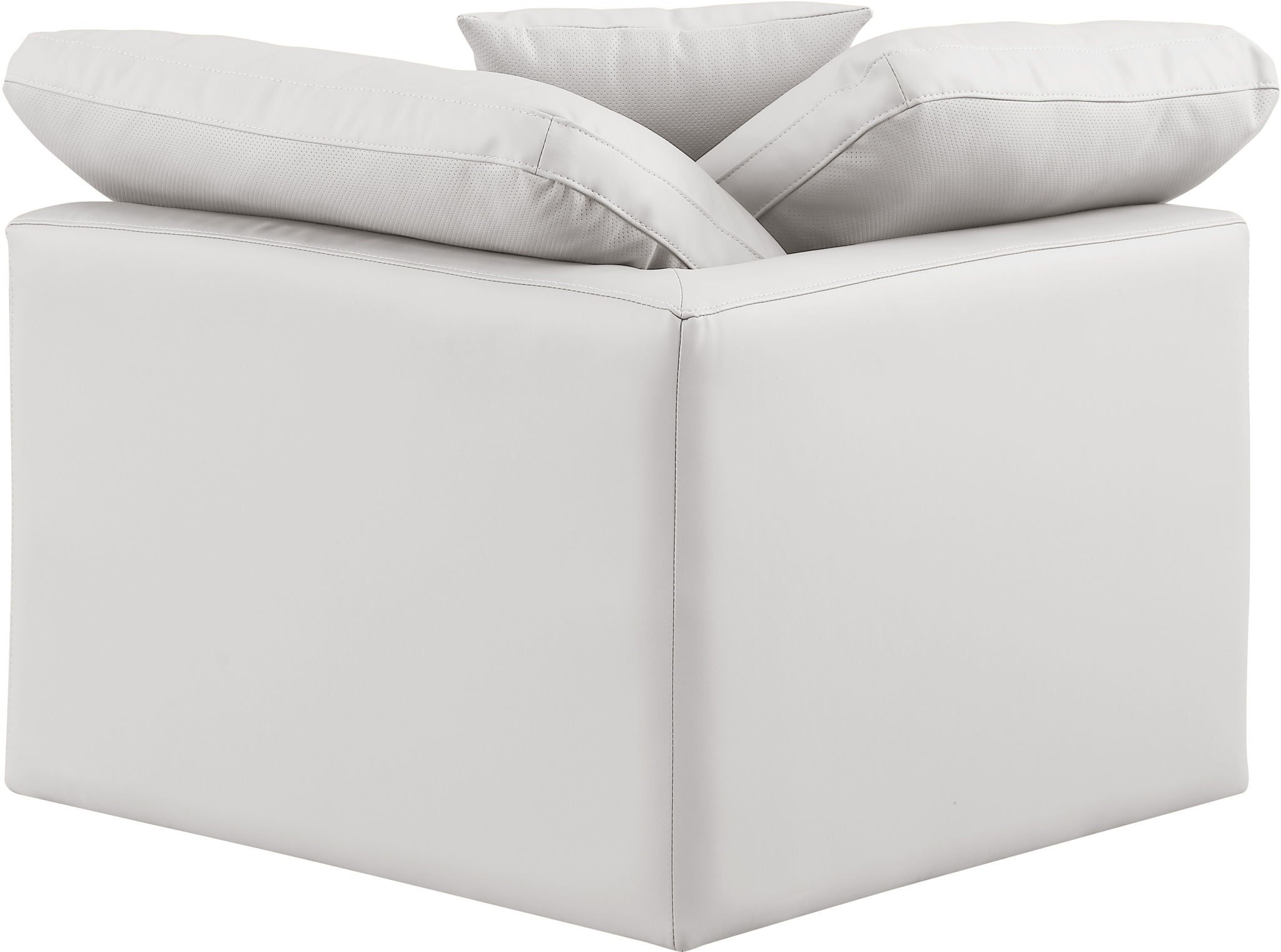 Indulge - Faux Leather Corner Chair - Urban Living Furniture (Los Angeles, CA)