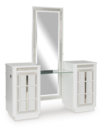 Chalanna - White - Vanity - Urban Living Furniture (Los Angeles, CA)