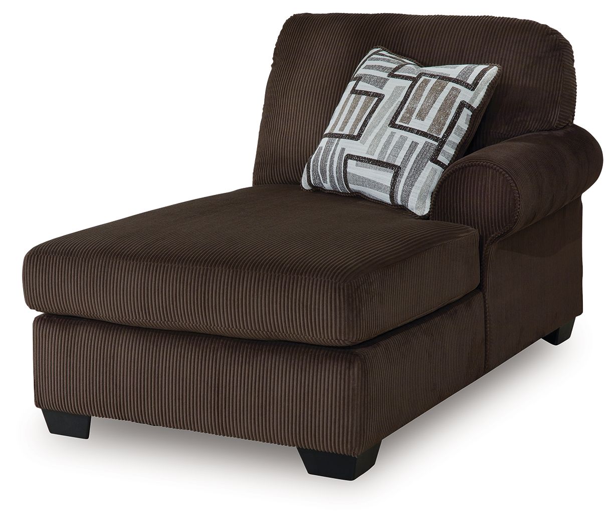 Kimlee - Chocolate - RAF Corner Chaise - Urban Living Furniture (Los Angeles, CA)