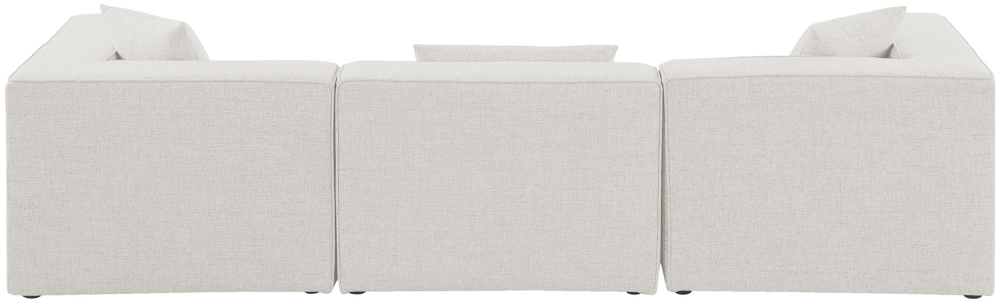 Cube - Linen Modular 3 Seat Sofa - Urban Living Furniture (Los Angeles, CA)