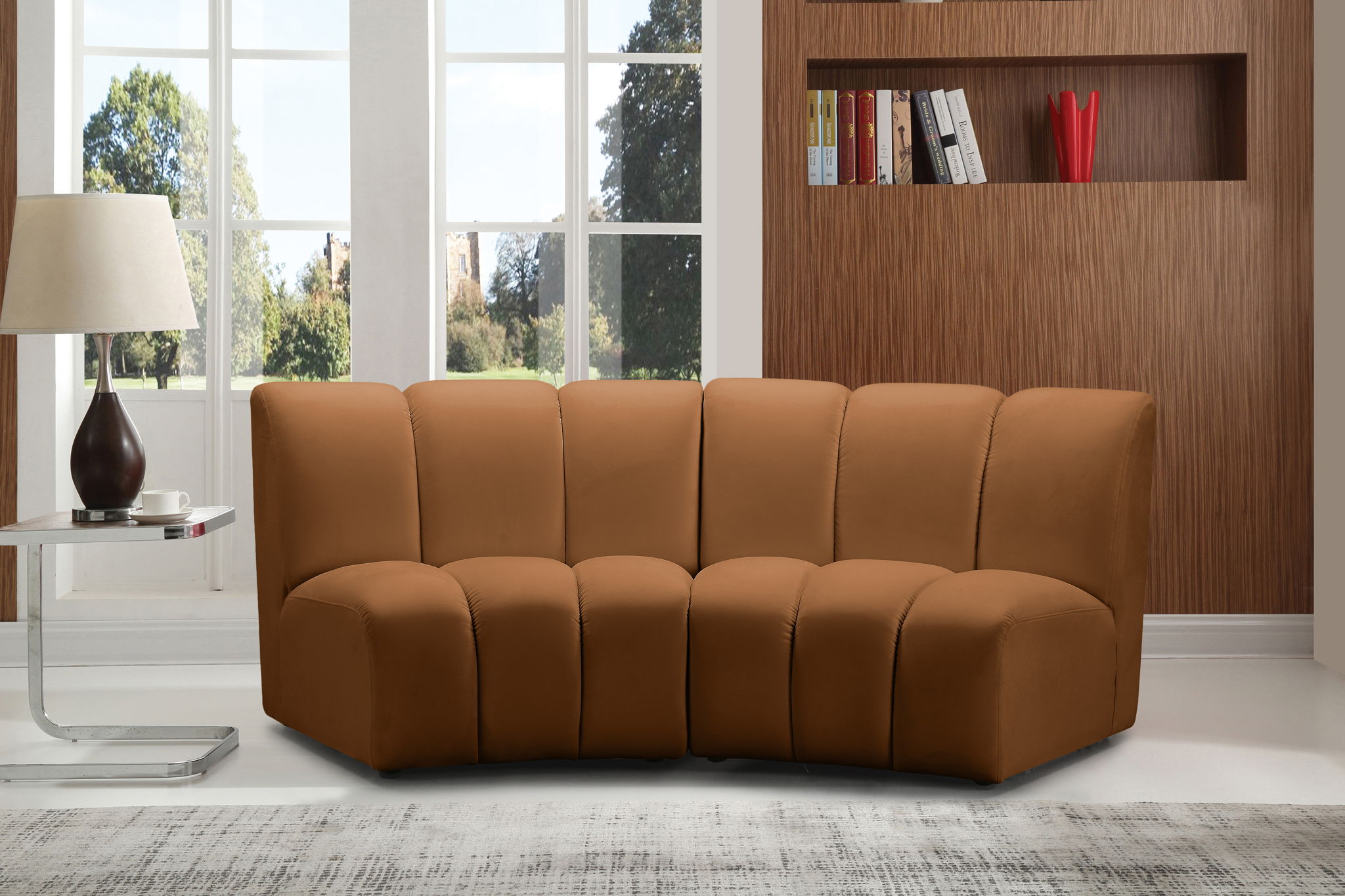 Infinity - 2 Piece Modular Sectional - Saddle - Urban Living Furniture (Los Angeles, CA)