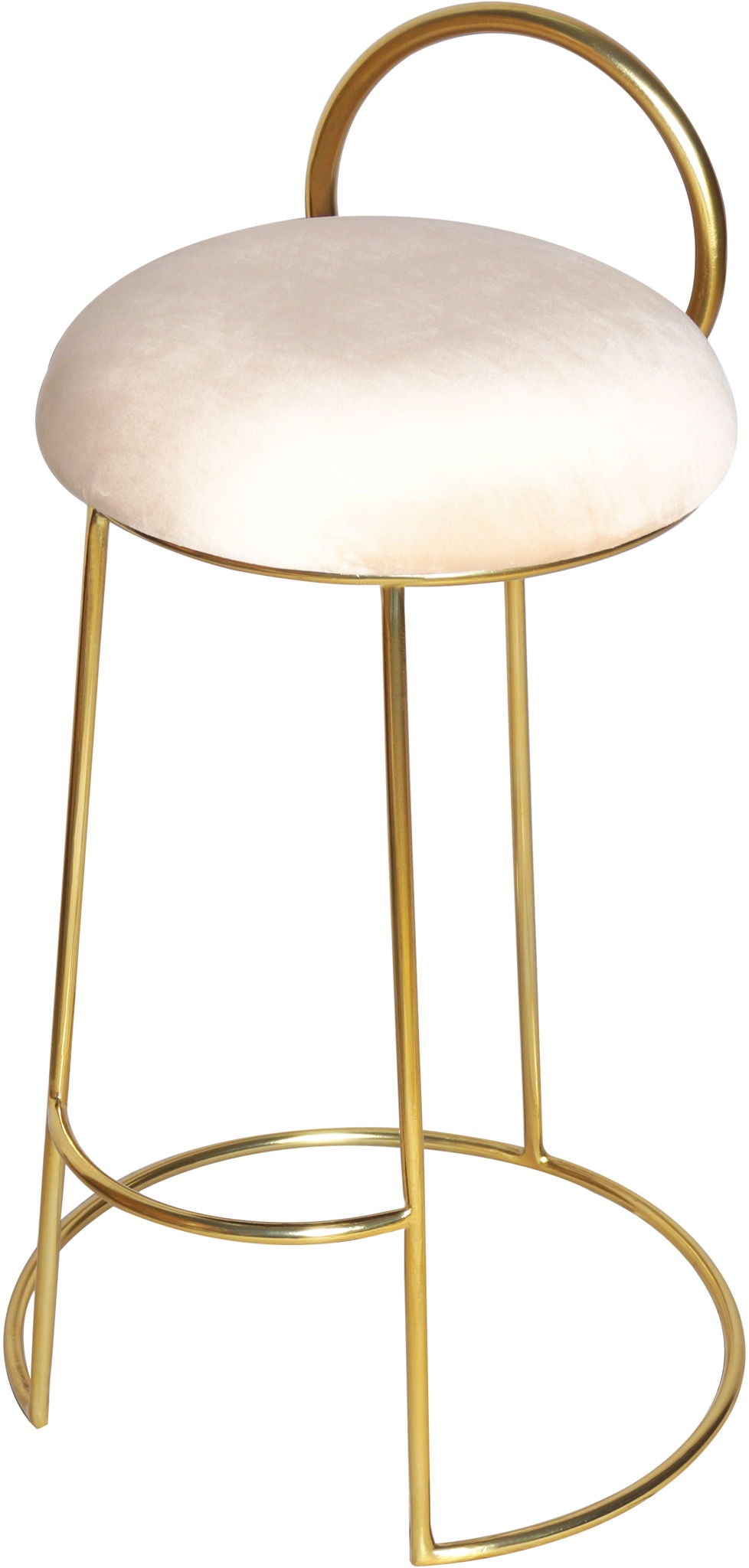 Ring - Counter Stool with Gold Legs - Urban Living Furniture (Los Angeles, CA)
