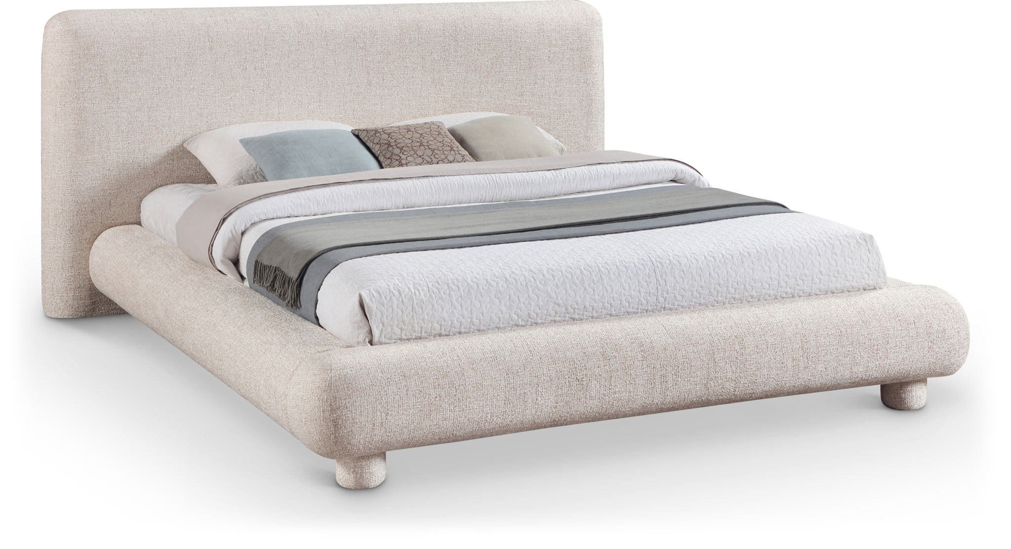 Blair - Polyester Upholstered Bed - Urban Living Furniture (Los Angeles, CA)