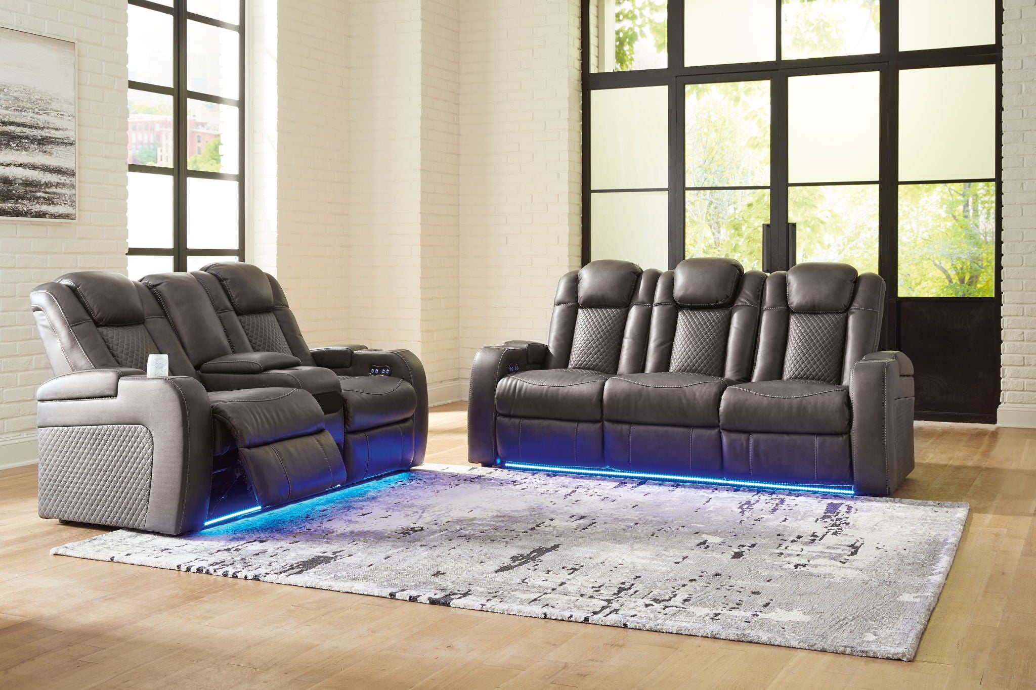 Fyne-dyme - Reclining Living Room Set - Urban Living Furniture (Los Angeles, CA)