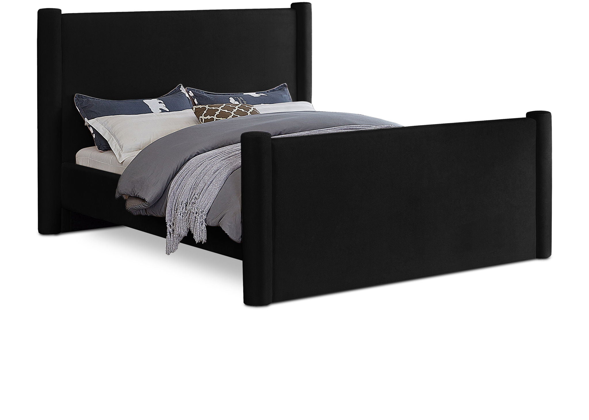 Elias - Velvet Bed - Urban Living Furniture (Los Angeles, CA)