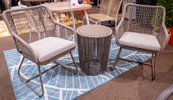 Majors Beach - Beige - Outdoor Table And 2 Chairs (Set of 3) - Urban Living Furniture (Los Angeles, CA)