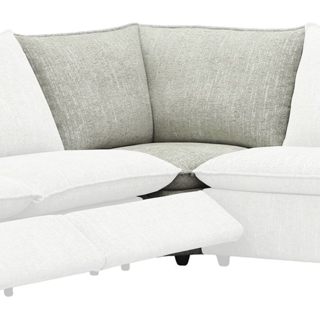 Jocelyn - Corner Wedge With Pillow - Birchbrook Harbor