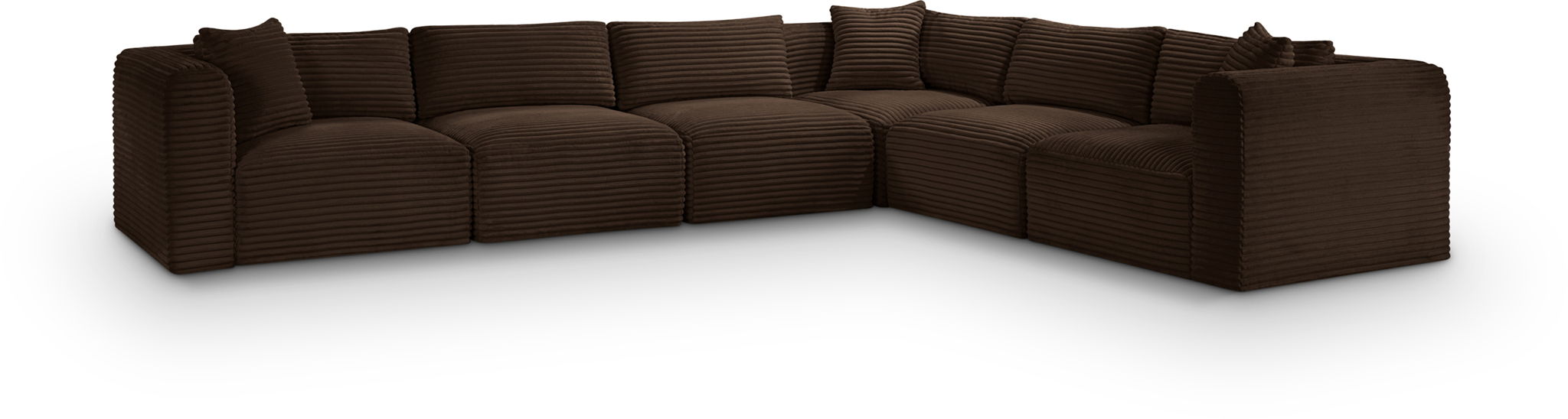 Shaggy - 6 Piece Modular Corner Sectional - Urban Living Furniture (Los Angeles, CA)