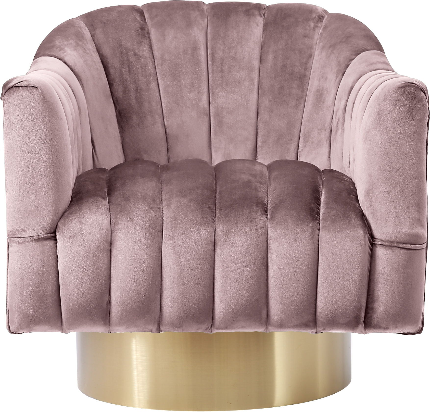 Farrah - Accent Chair with Gold Base - Urban Living Furniture (Los Angeles, CA)