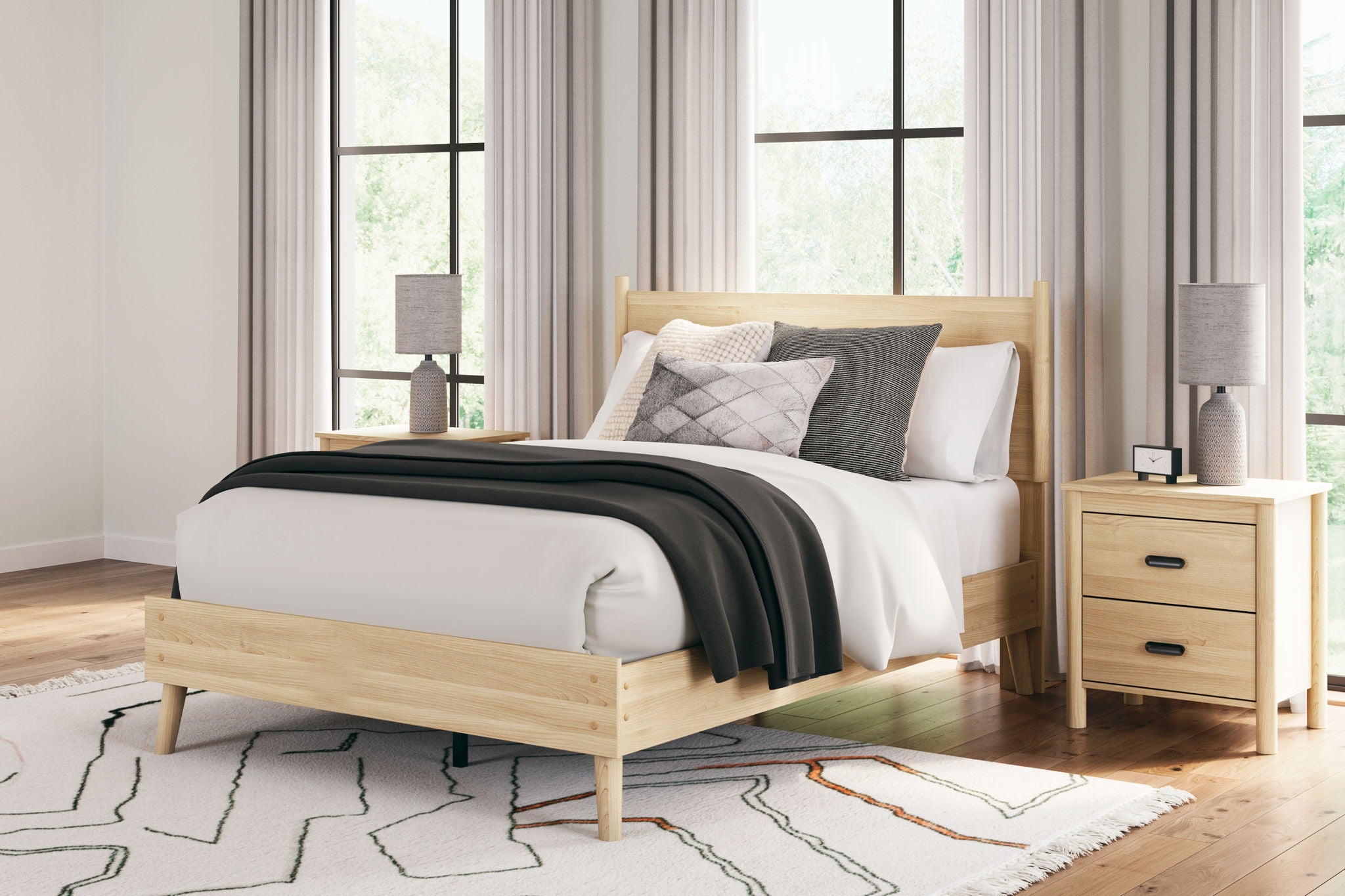 Cabinella - Platform Panel Bed - Urban Living Furniture (Los Angeles, CA)