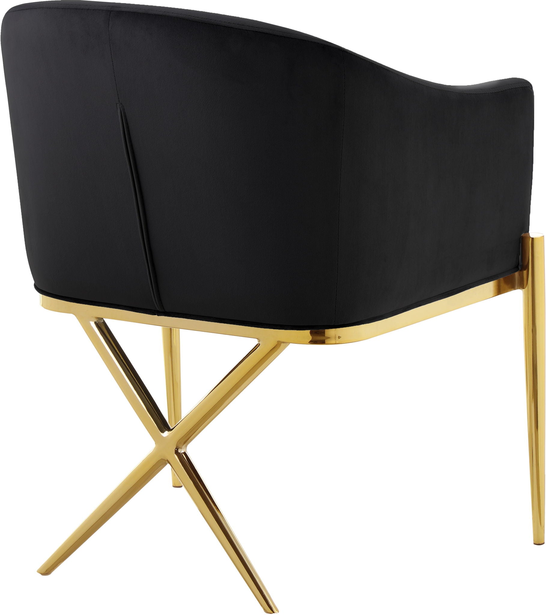 Xavier - Dining Chair with Gold Legs - Urban Living Furniture (Los Angeles, CA)