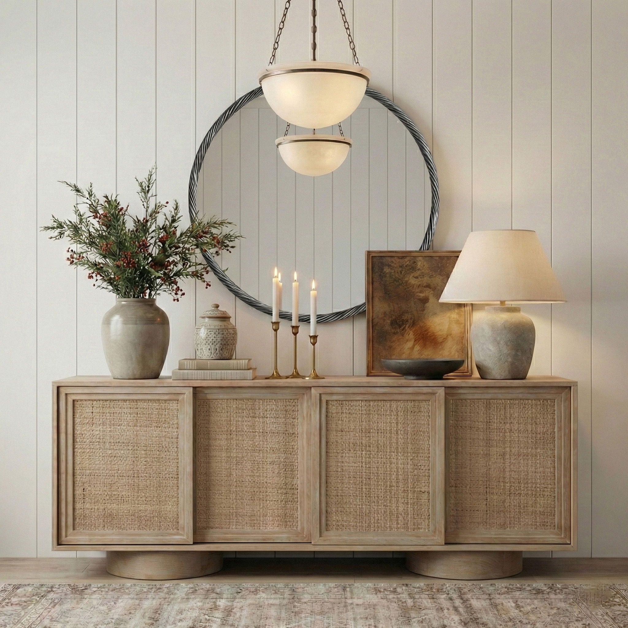 Avara - Round Mirror - Urban Living Furniture (Los Angeles, CA)