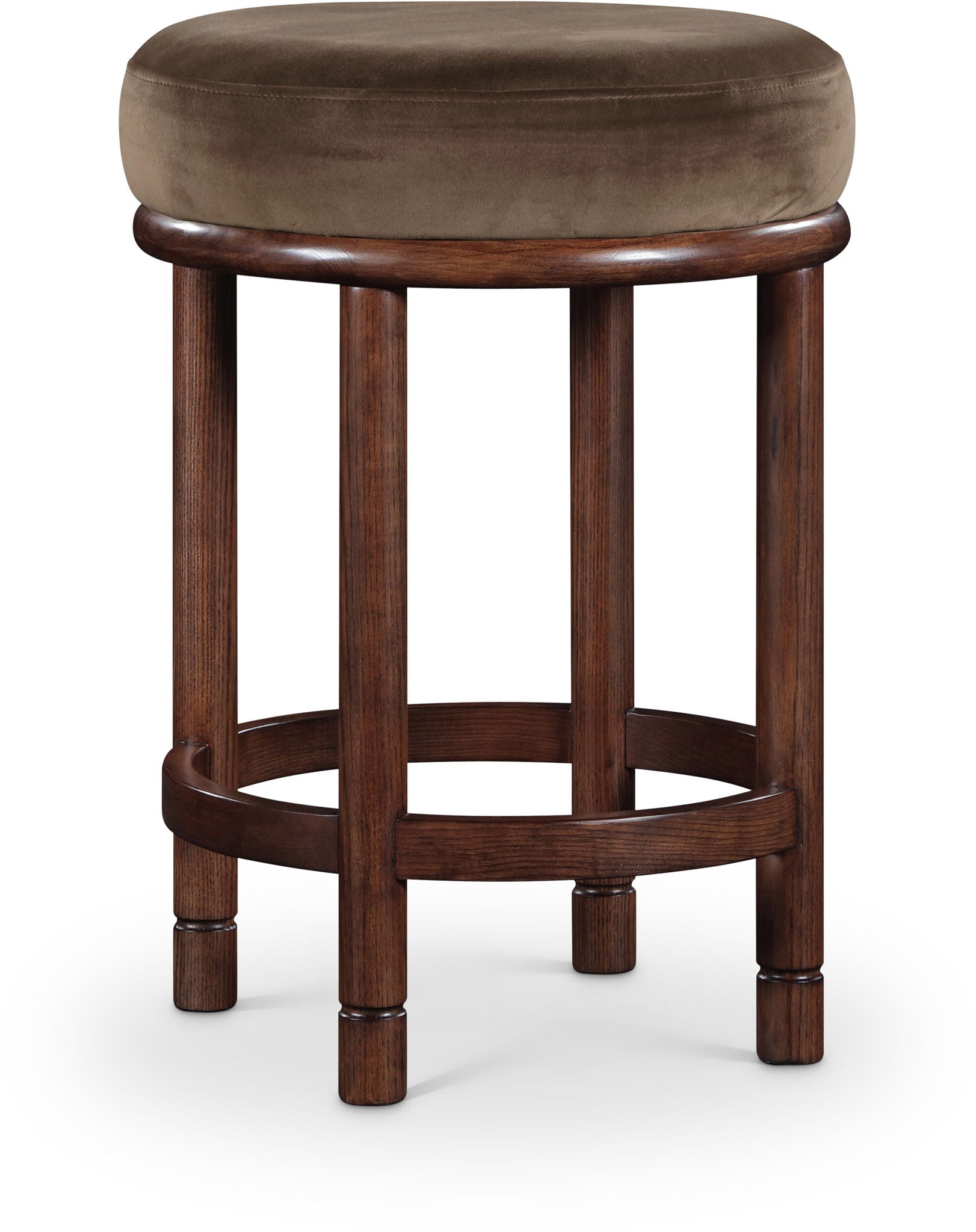 Monette - Counter Stool With Brown Base - Urban Living Furniture (Los Angeles, CA)