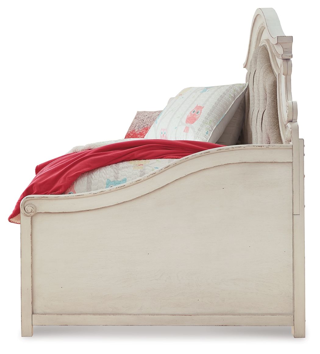 Realyn - Twin Day Bed With Storage - Chipped White - Urban Living Furniture (Los Angeles, CA)
