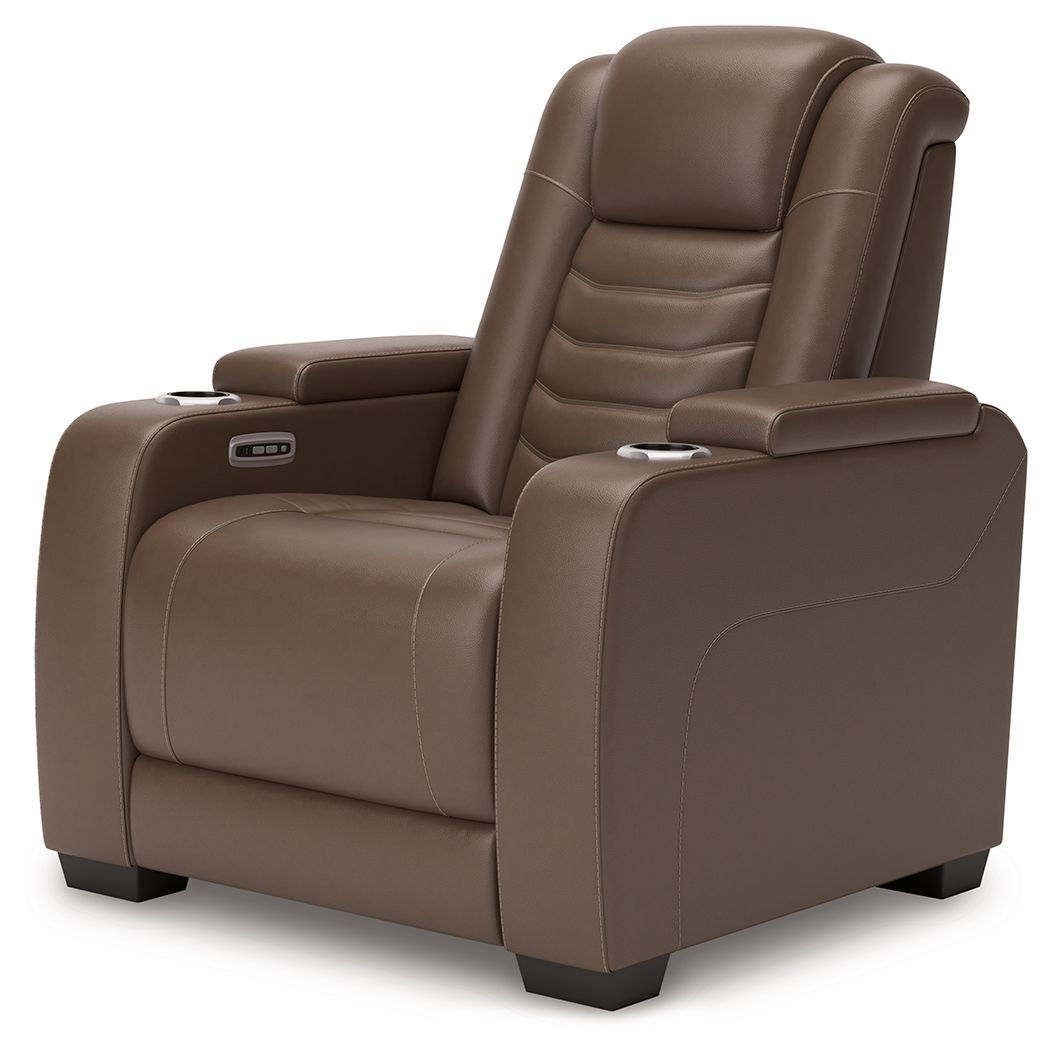 High Impact - Tobacco - Power Recliner / Adj Headrest - Urban Living Furniture (Los Angeles, CA)